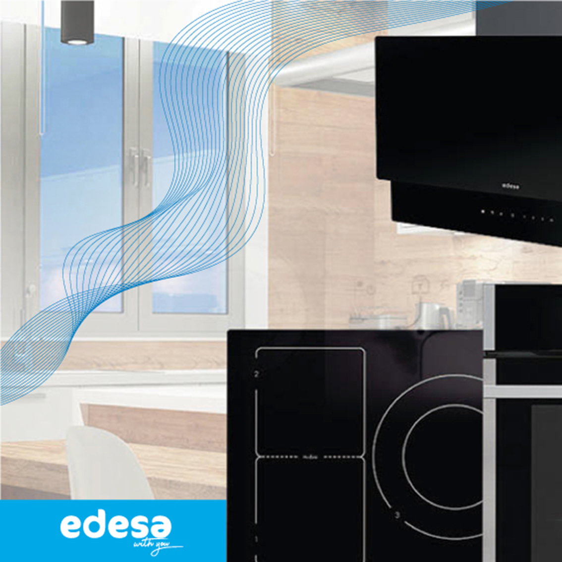 Edesa 2-wing refrigerator imported complete unit from Spain